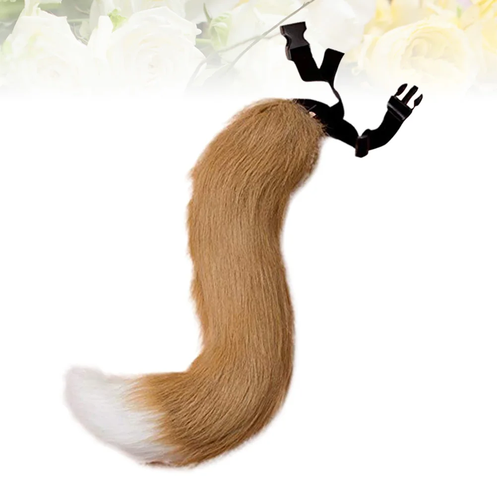 

1pc Strap Cosplay Costume Adjustable Tail Tail Costume For Halloween Party Cosplay Animal Dress Up
