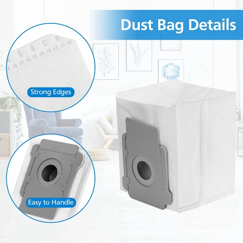 Dust Bag For iRobot Roomba i7 i7+ i3 i3+ i4 i4+ i6 i6+ j7 j7+ i8+ S9 S9+ Robot Vacuum Cleaner Dust Bags Accessories