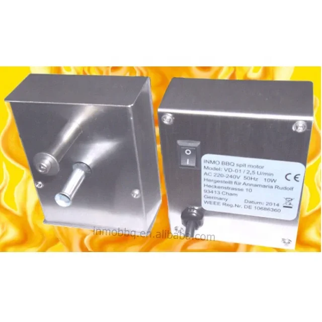

Grill BBQ AC Rotisserie Motor 4 Watt Stainless Steel