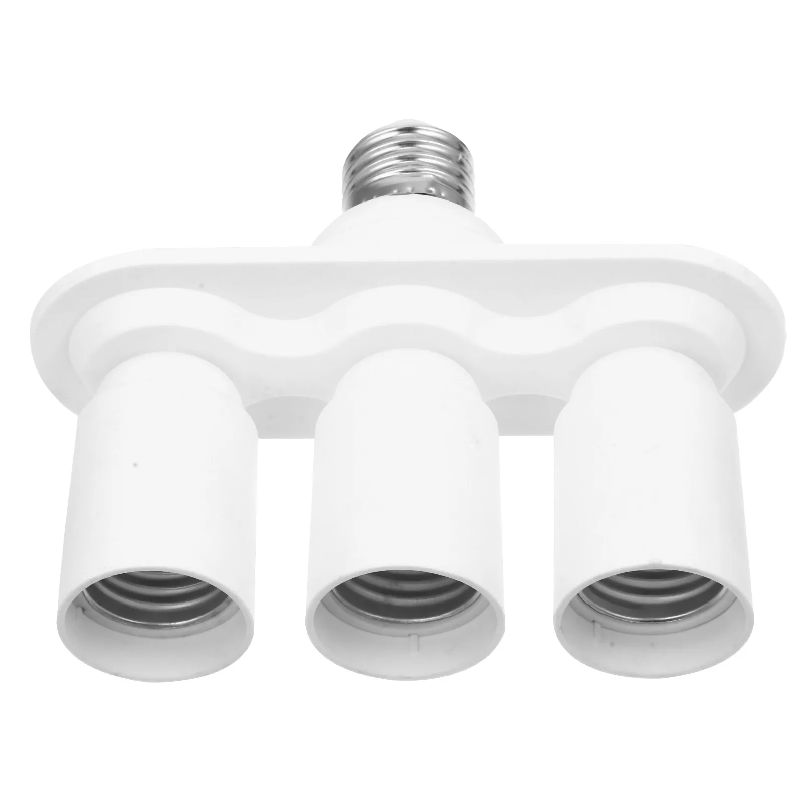 

Adapter E27/E26 To 3E27/E26 Lamp Holder Converter Splitter Light Bulb Extender Socket For Bedroom Office Kitchen Durable