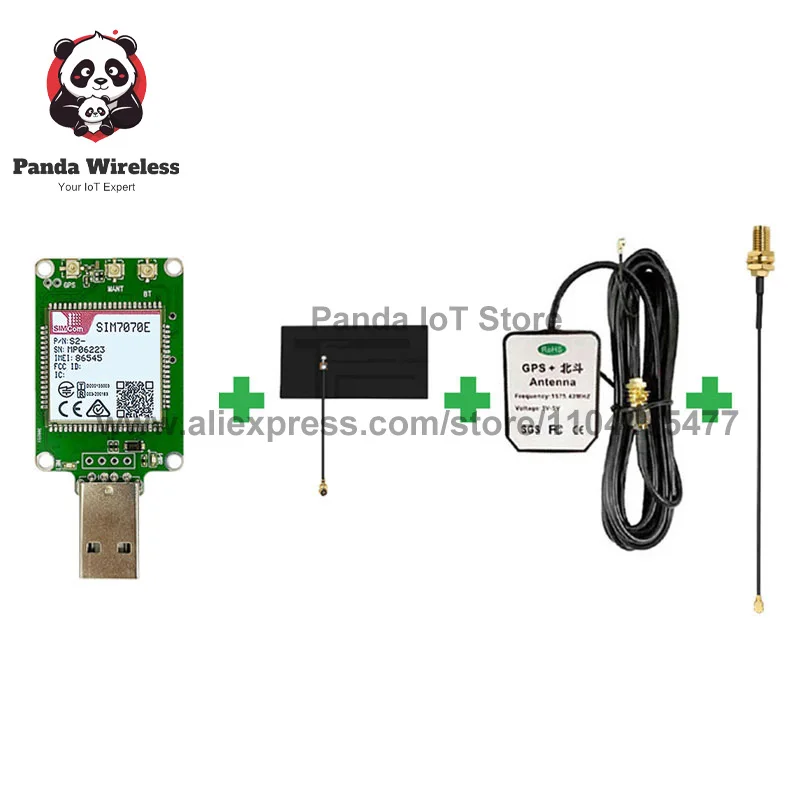 

SIMcom SIM7070E USB-ключ 1 шт. NBIOT CATM LPWA Cat-NB B1/B2/B3/B4/B5/B8/B12/B13/B18/B19/B20/B25/B26 GSM 850/900/1800/1900 МГц