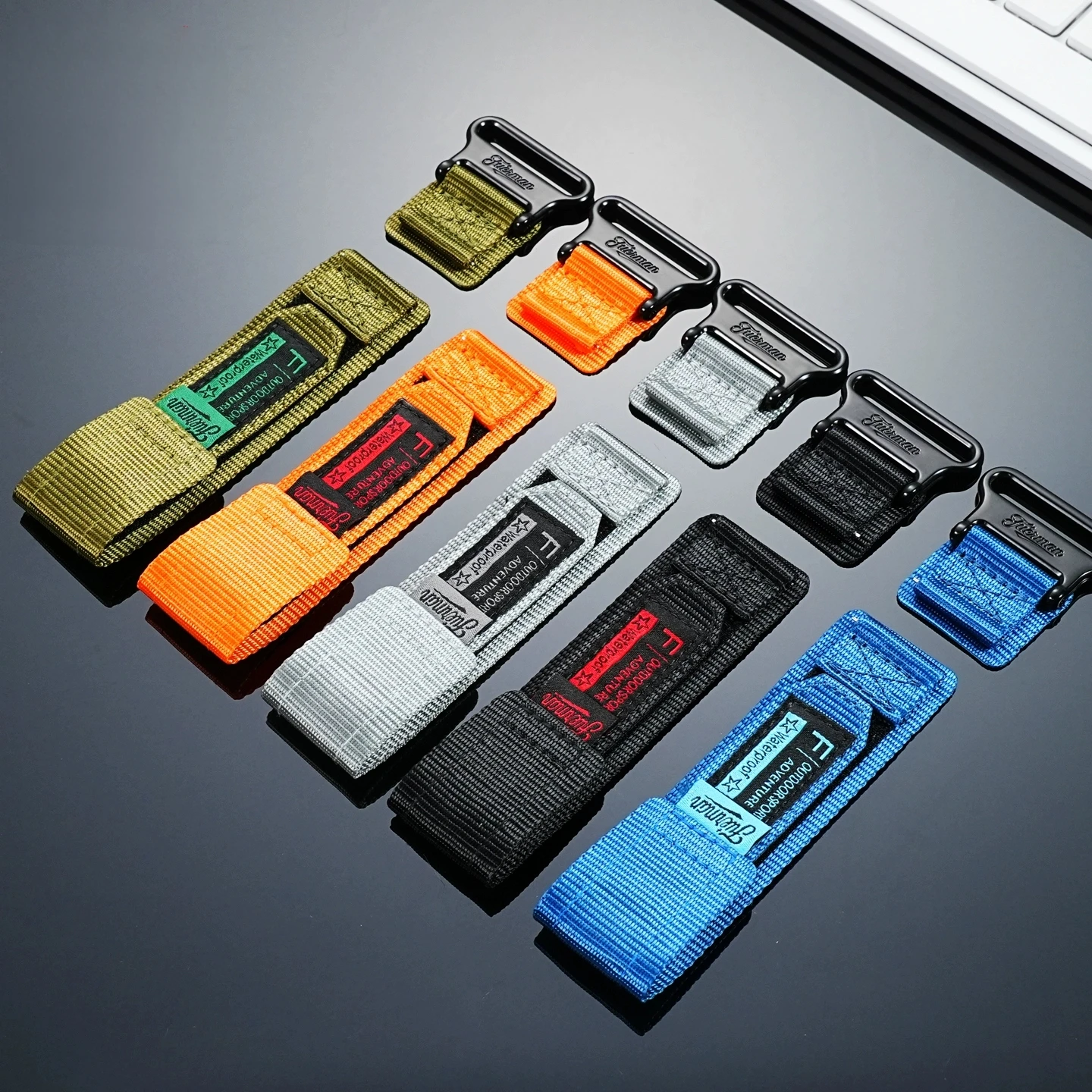 For Casio Mountaineering Watch PRG-600/650 5571 PRW-6600YB GA2200/2000 Series Sport Nylon Canvas Strap Watch band Accessories