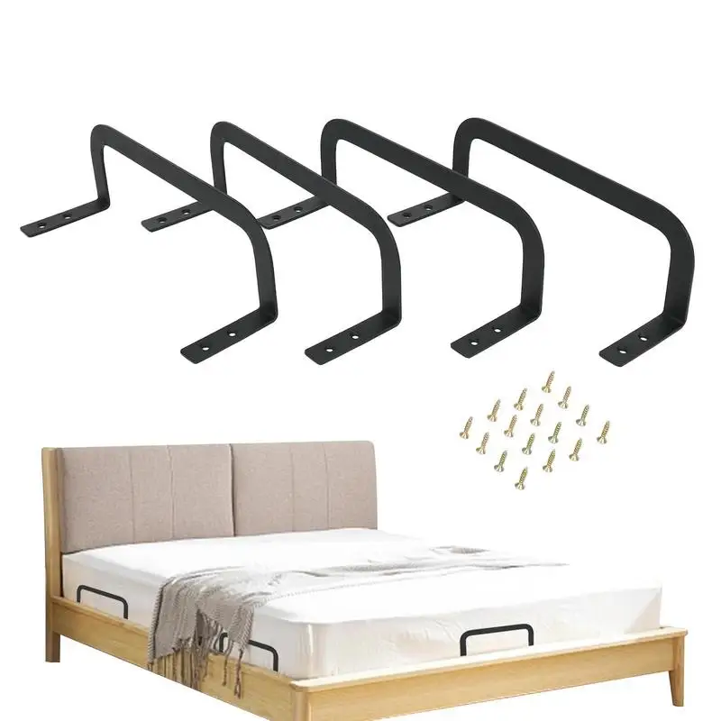 Bed Frame Mattress Stop Asjustables Bed Non-Slip Brackets Prevent Sliding Holder Retainers Bar household Bed Bases and Frames