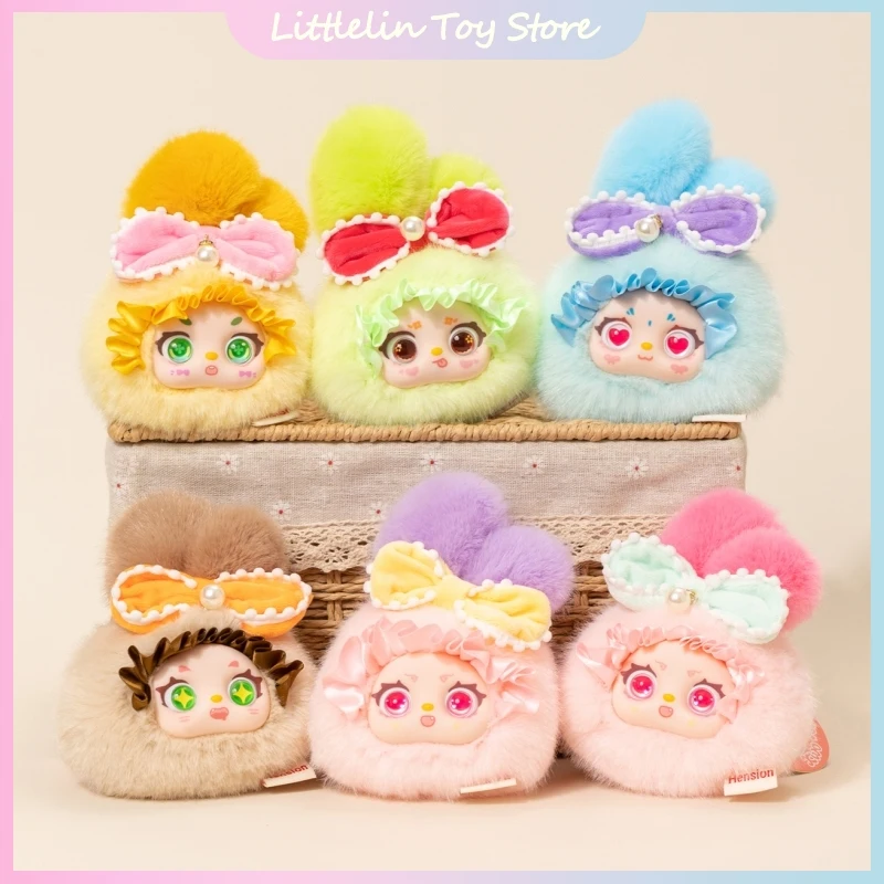 

Оригинальная виниловая плюшевая кукла Sweet Bunny Adventure, модные игрушки, орнамент, мультяшная кукла, сумка, подвеска, брелок, украшение, подарок для девочки