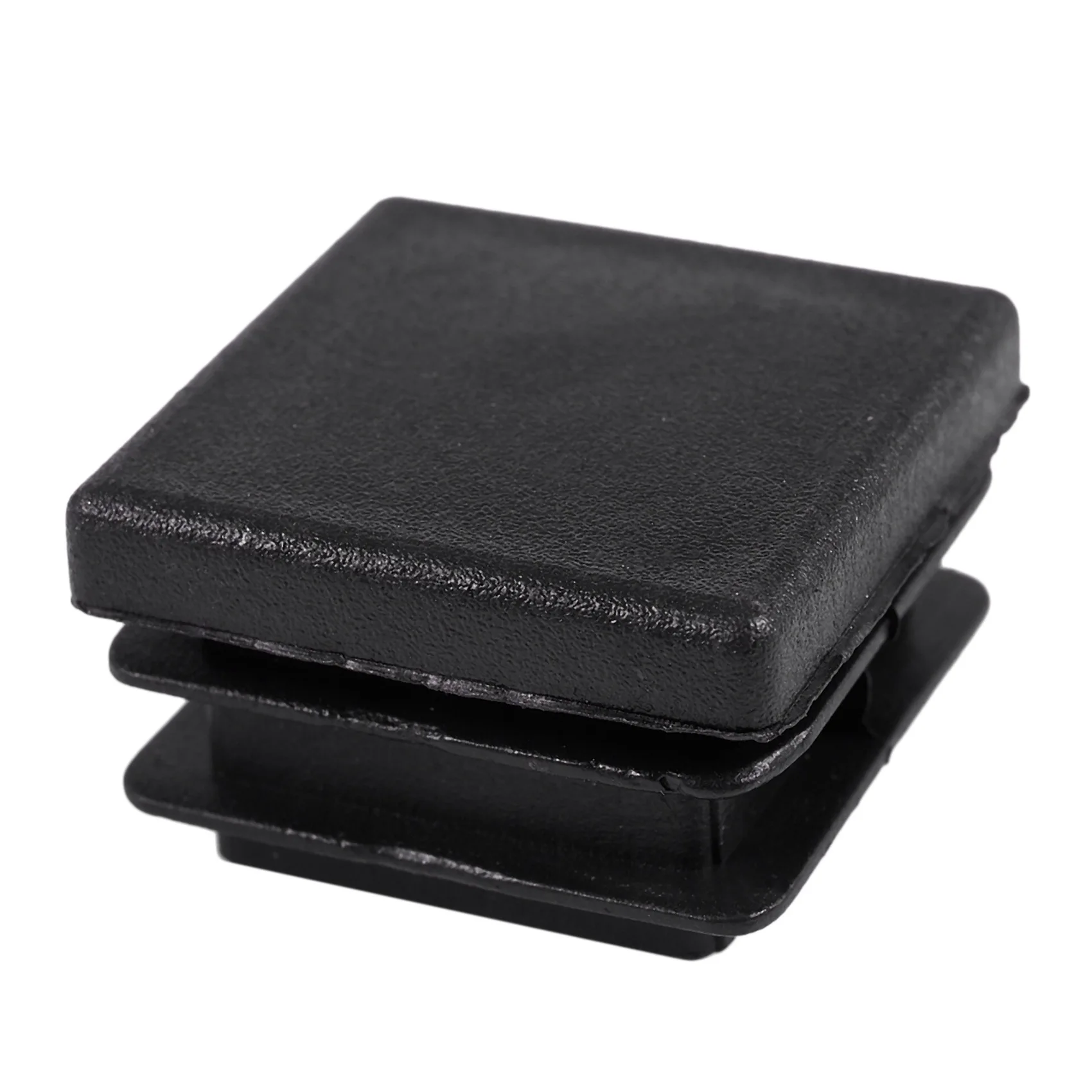 CYGJ-80 peças de tampas de extremidade quadradas de plástico inserções de tubo 25 mm x 25 mm