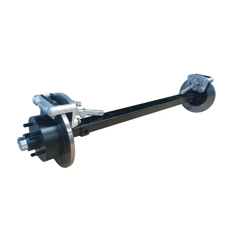 

Australia market hot sale 1500KG trailer axle with mechanical disc braked 5 bolts