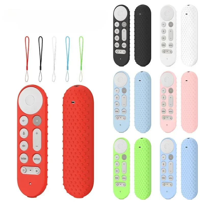 

for Google Silicone Remote Controller Cases Protective Covers For Google TV Streamer 4K TV Remote Controll