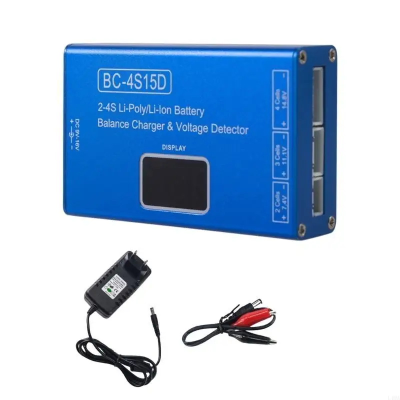 

L4MA 4S15D Digital Display Батарея батарея зарядное устройство высокая точность и обнаружение ошибок