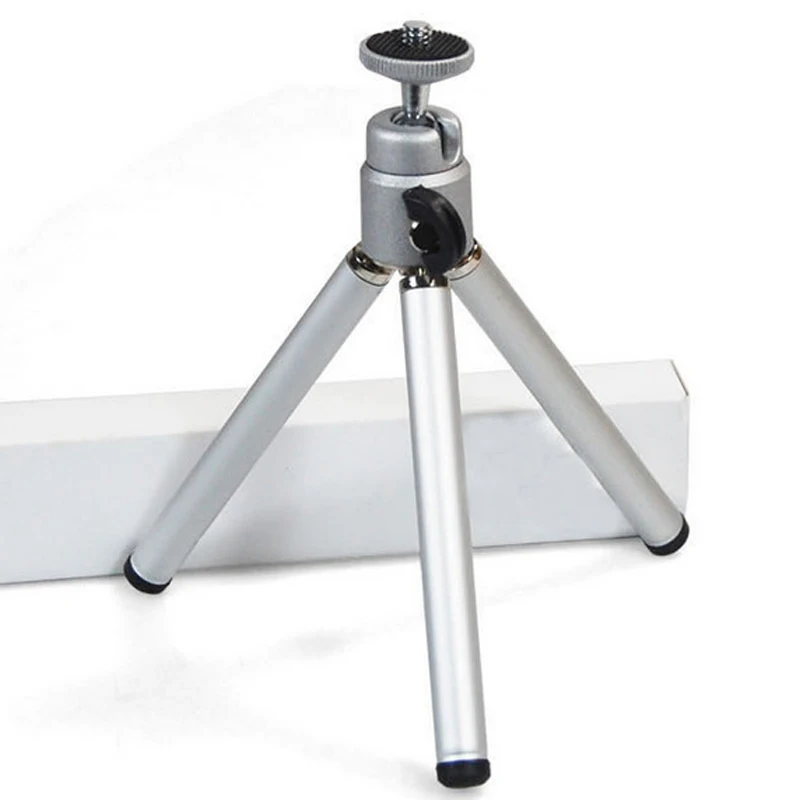 Mini Tripé Suporte para Câmera Projetor, Celular, Flexível, Durável, Clipe, Câmeras Acessórios