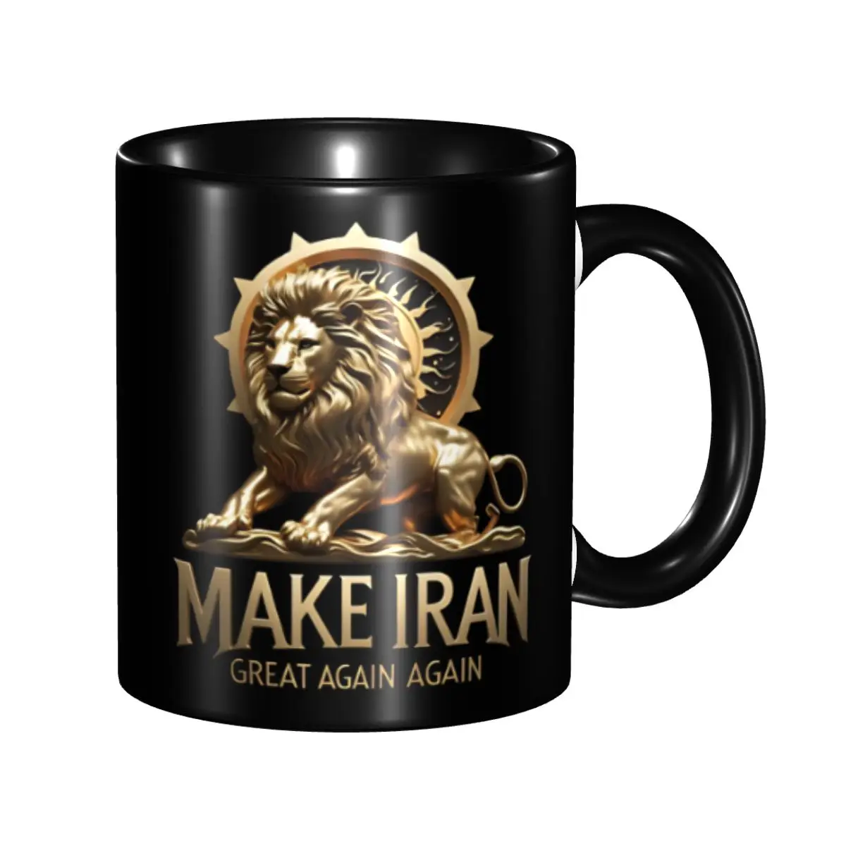 Novelty Make Iran Great Again MIGA Make Iran Great Again MIGA Tea Cup Party Mugs