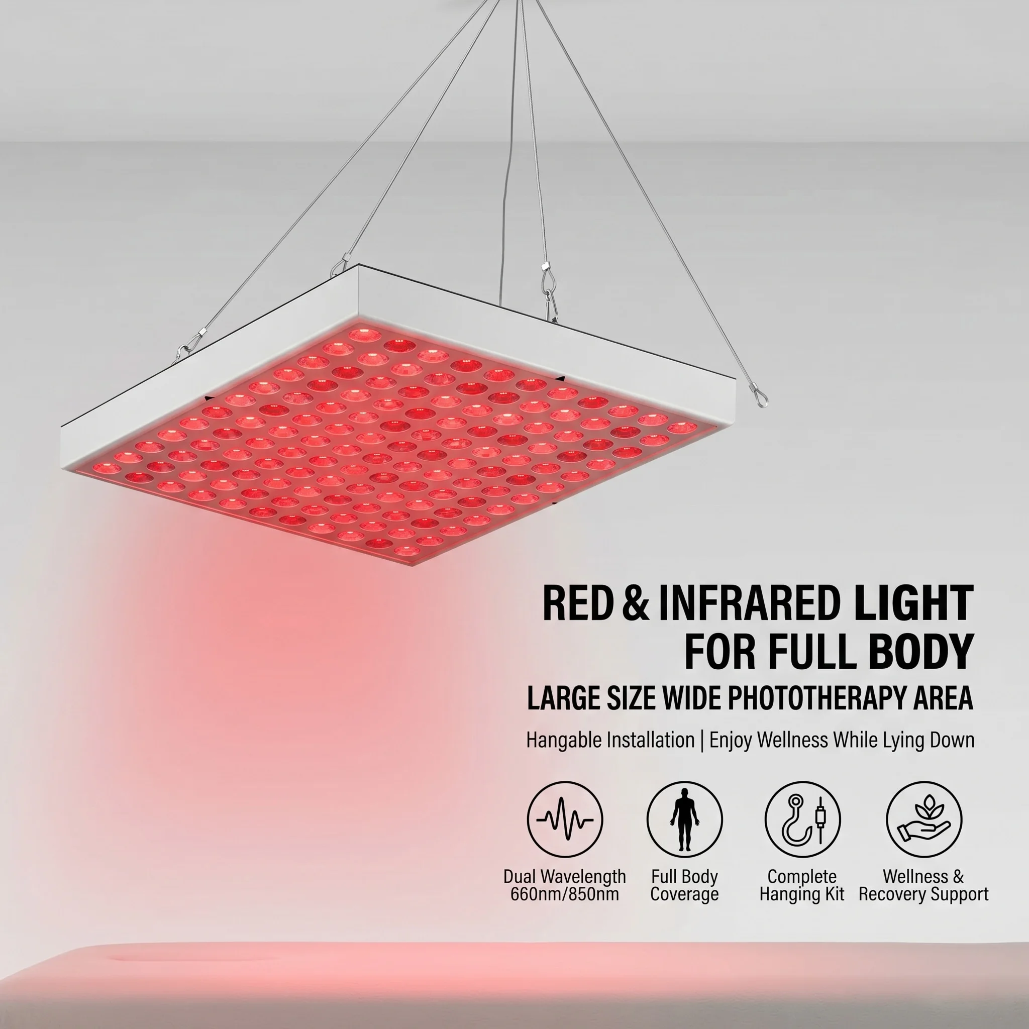45W LED 660nm 850nm Kırmızı Ya - Spa Wellness Uk incelemesi ve fiyatı