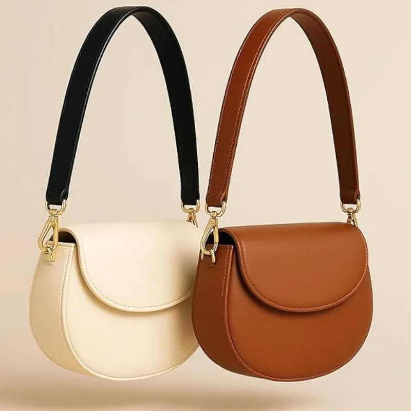 Leather Replacement Straps for Handbags, Shoulder & Crossbody Purse Strap, Replacement Leather Strap for Purses