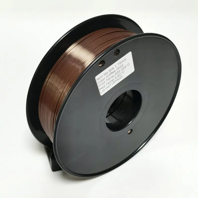 

3D Printer Filament 1KG PLA 1.75mm Consumables Material FDM Coffee Color For FLSUN SR/V400/QQS PRO/Q5