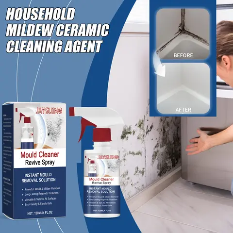 Mold Remover Spray Household Mildew Ceramic Cleaning Agent Furniture Tile Removal Floor Wall Cleaner Multifunctional Foam Spray