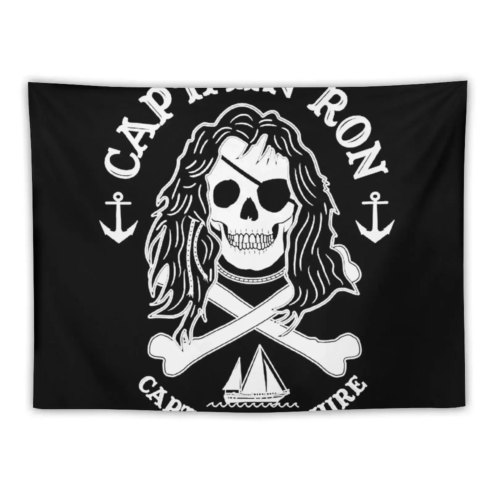 Captain Ron: Captain For Hire Tapestry Outdoor Decor Bedroom Decoration Tapestry