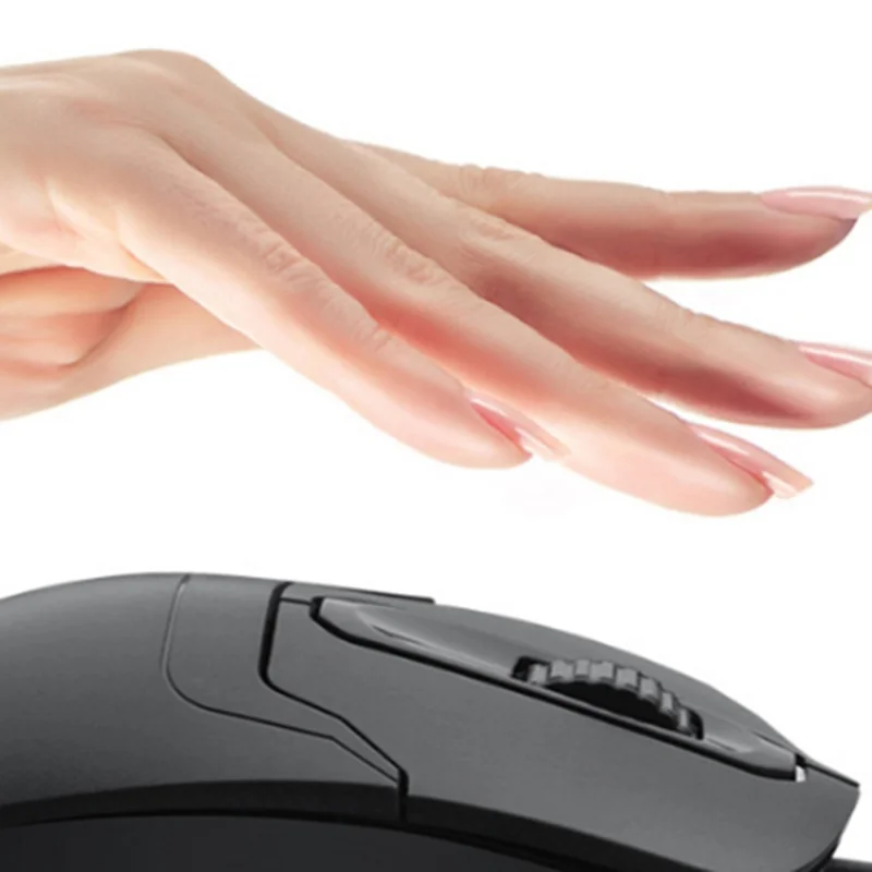 

M510 Офисная игровая мышь — проводная USB-дизайн Type-C, плавное отслеживание, готовая к киберспорту, для ноутбуков и ежедневного использования в офисе