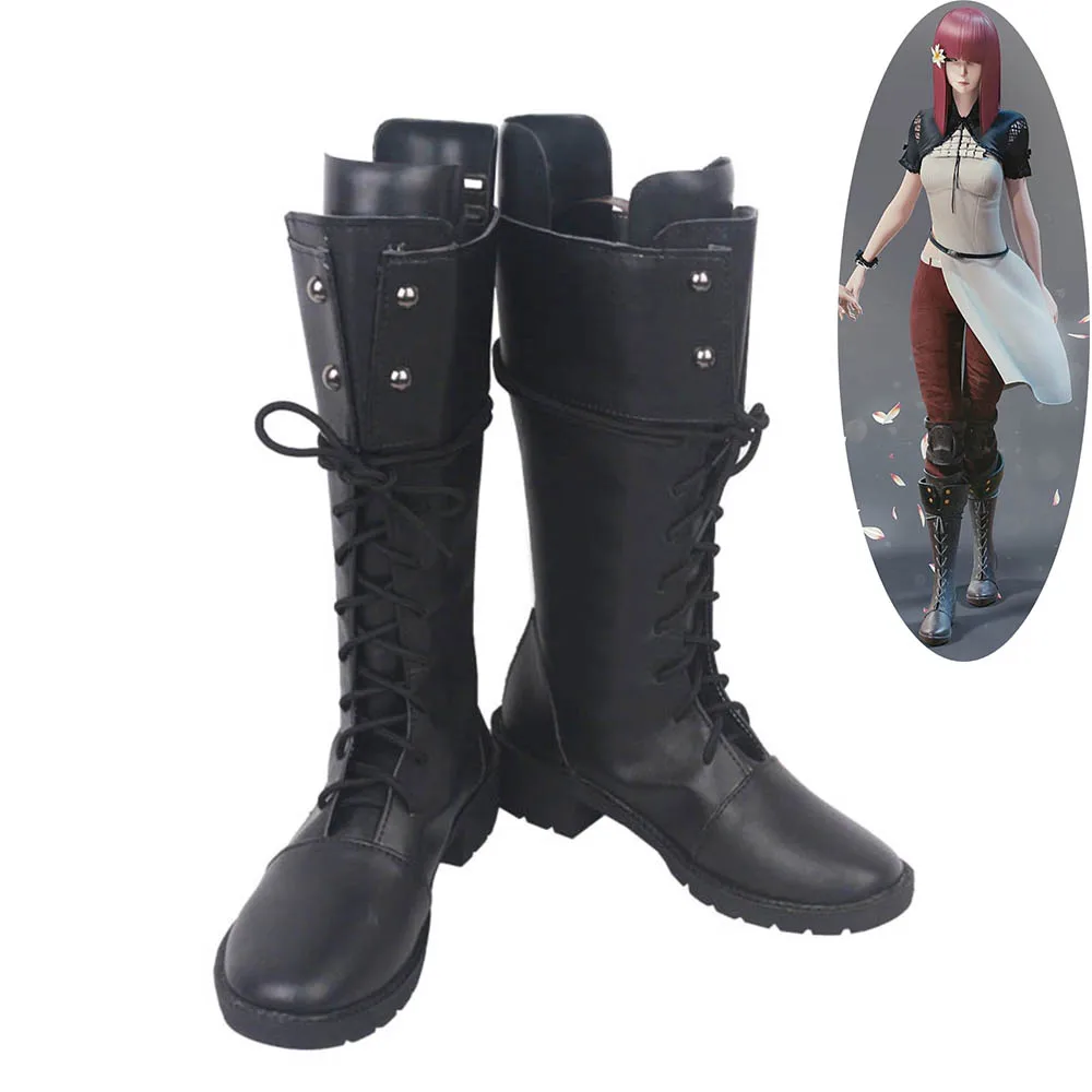 NieR Automata Popola Devola Shoes Cosplay Women Boots