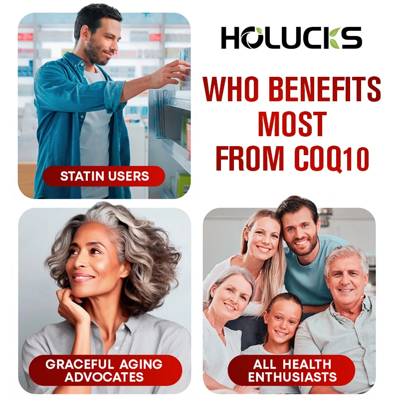 High Absorption CoQ10 500MG - for Heart Health & Energy Production - Enhanced CoQ10 Nutritional Supplements with Coenzyme Q10