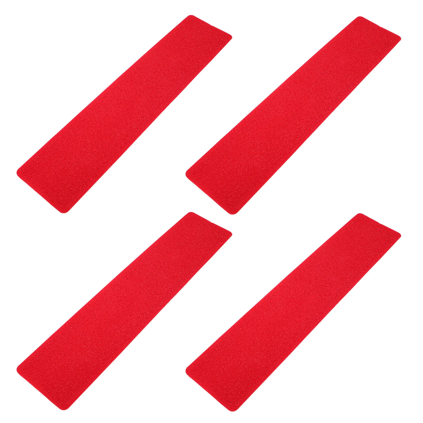 

Набор из 4 красных прямоугольных маркеров высокой видимости, плоские, нескользящие, для разметки спортивных площадок, футбольных полей, теннисных кортов