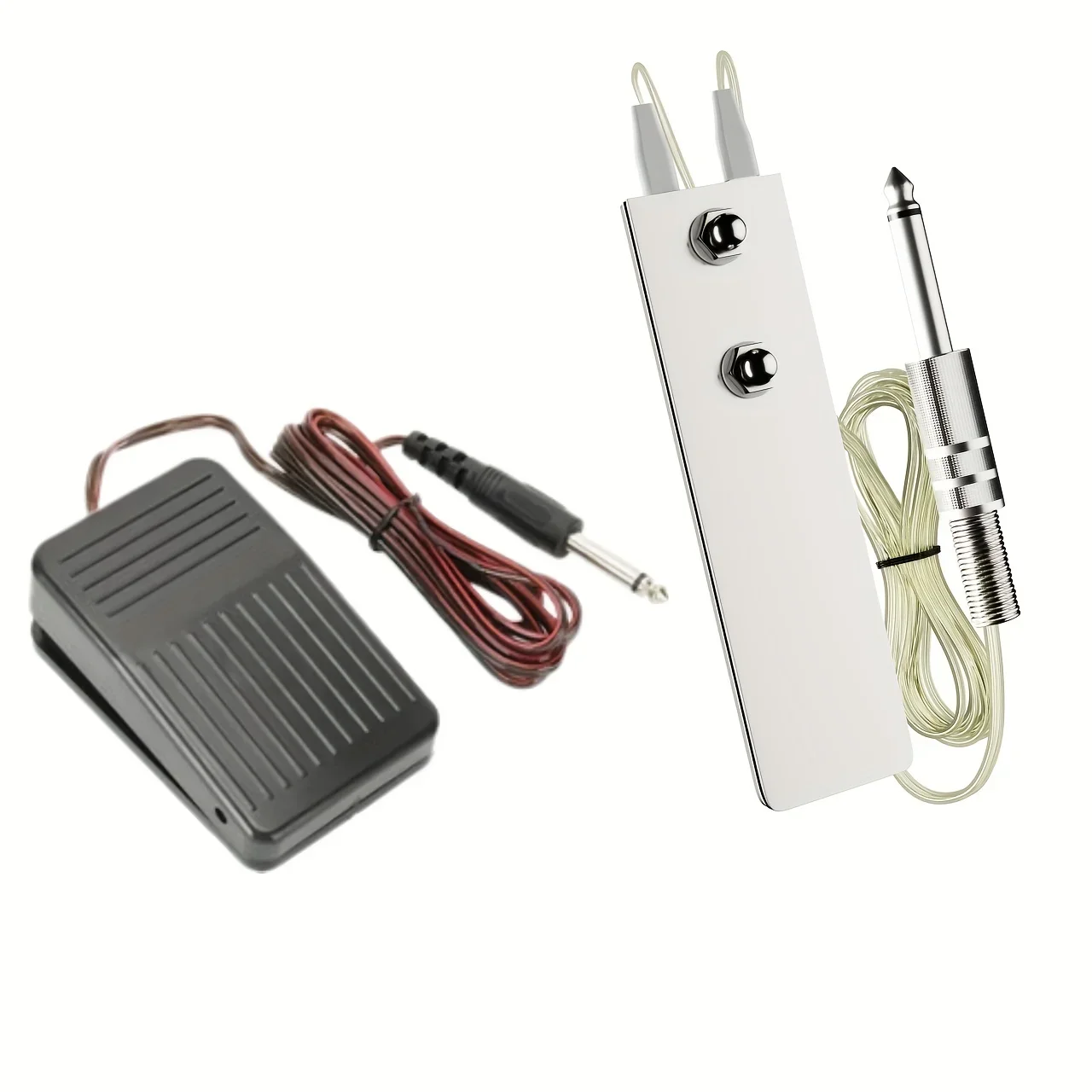 1 قطعة ، مفتاح دواسة القدم الوشم ، دواسة صغيرة مسطحة من الفولاذ المقاوم للصدأ ، آلة مفتاح طاقة الوشم المعدني مجموعات الوشم لوازم الوشم #1