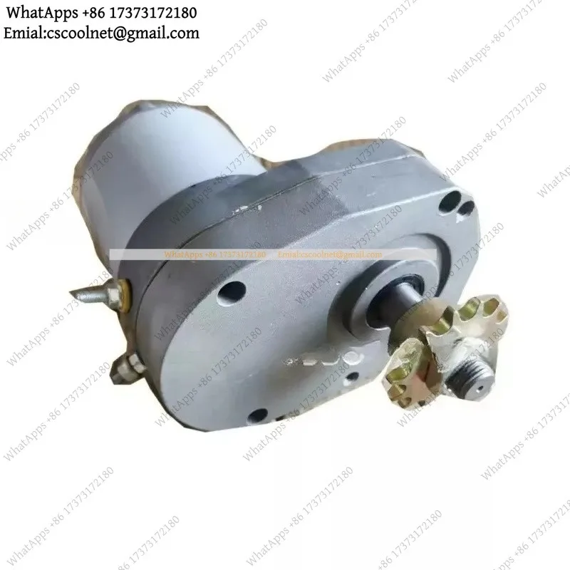 JS03 12V 24V 600W 60RPM High Torque DC Motor for Dual Fertilizer Box Permanent Magnet Electric Engine