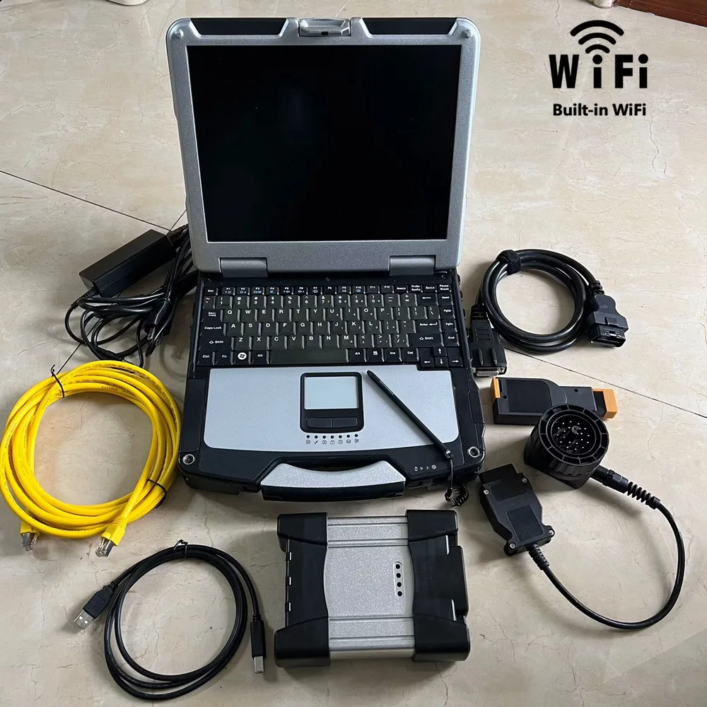 2024.11 Software Expert Mode 720GB SSD 90% New Laptop i5 CF31 Computer Wifi Connect Icom Next Auto Diagnosis and Programmer Tool