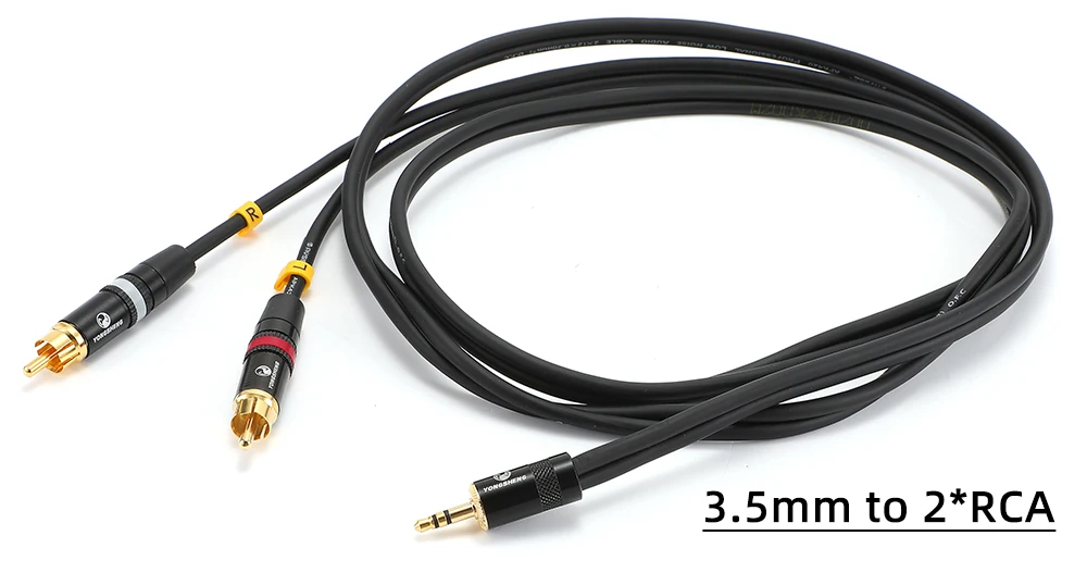 AVSSZ 2 4-adriges Audiokabel TRS XLR RCA Audio Lautsprecher Signalkabel Mono Stereo Einzelne Zweireihige Kabel 6,35 Mikrofonkabel – Detail 24