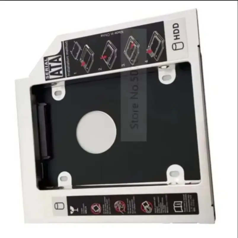 

2nd Secondary HDD Hard Drive Optical bay Caddy Bracket Tray for Dell 7520 3520 15R N5040 5520 M5040 Asus N61ja N71ja N71jv N71jq