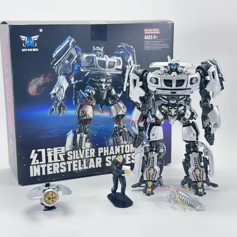 Giocattoli trasformati BMB LS-18 LS18 JAZZ KO MPM09 MPM-09 Racing GT Robot móvil en lega rivestita Spot 100%