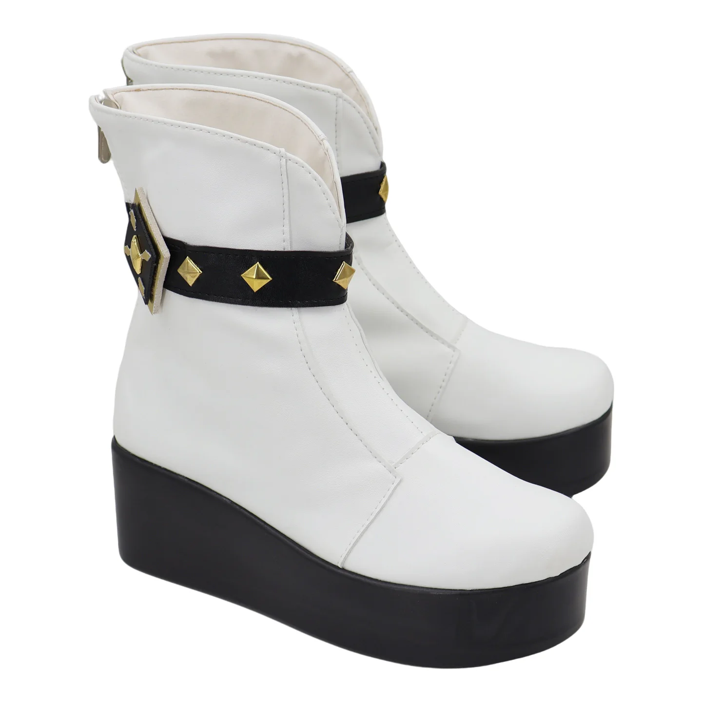 Akatsu kiriya aoi cosplay sapatos botas femininas meninas halloween carnaval festa botas de couro do plutônio feito sob encomenda