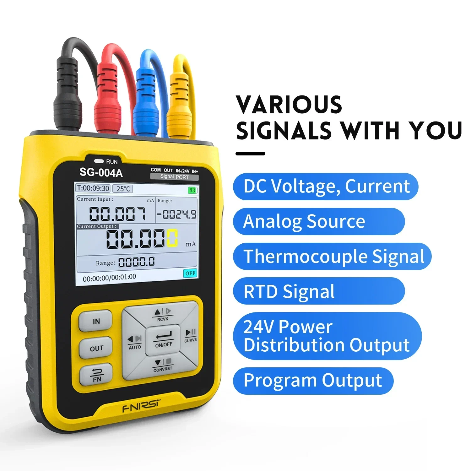 SG-003A  Multifunctional Signal Generator for 4-20mA, PT100 Thermocouple, Resistance Process Calibration of Pressure Transmitter