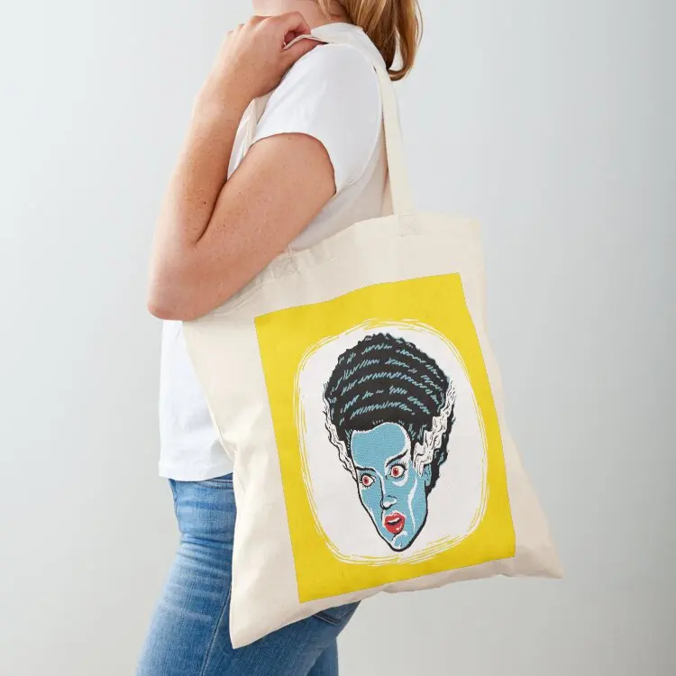 

Bride of Frankenstein Tote Bag eco pack canvas tote bag Portable shopping bag Cloth bags