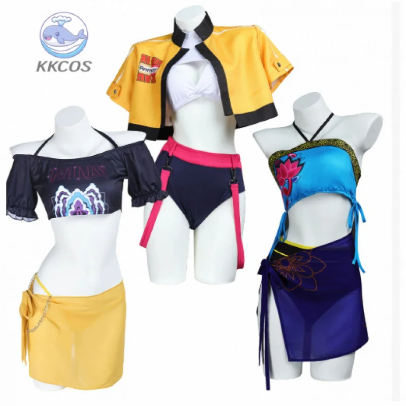 K-POPHunter Witch GroupcosMila Short SkirtcosLumi Original Short Zoy Two-Change Swimsuitcosplay