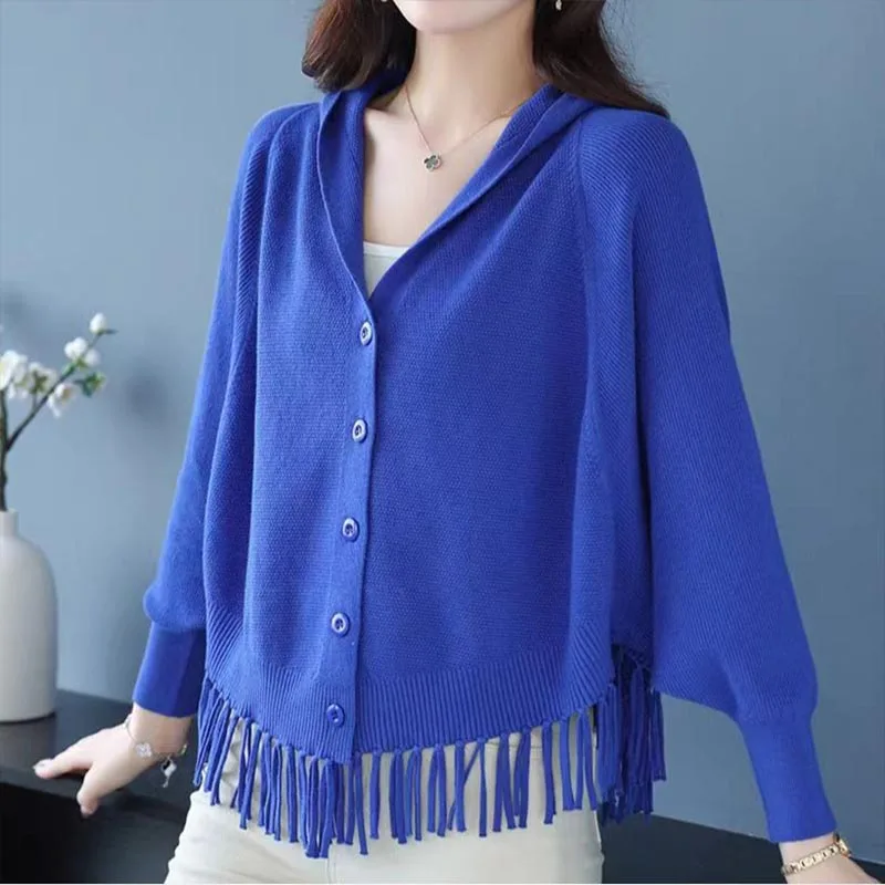 

Women's Clothing cloak shawl Outfit knit Cardigan spring autumn new fashion All-match