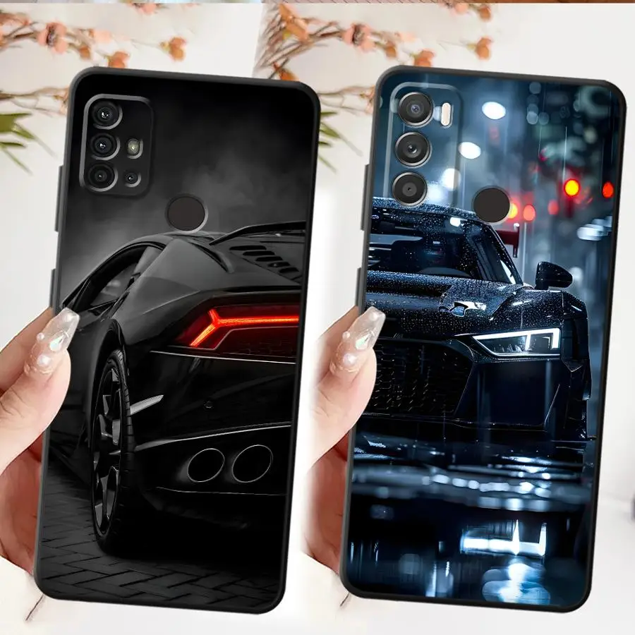 Cool Super Sports Car Phone Cover Case for Motorola Moto G50 G71 G22 Edge40 G53 G30 G32 G60s G51 G73 Edge 20 Pro 30 Lite G52