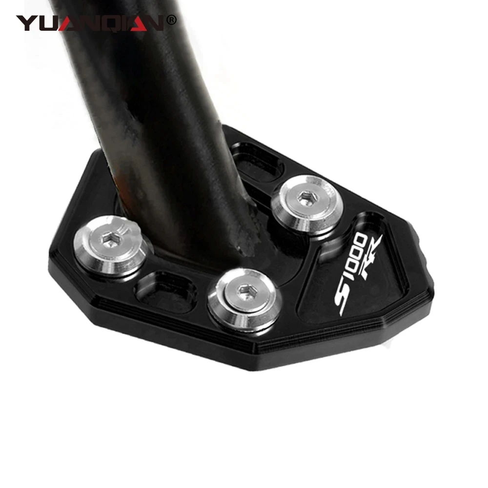 2010 2011 2012 2013 2014 S1000 RR Aluminum Motorcycle Kickstand Side Stand Enlarge Extension For BMW S 1000 RR S1000RR 1000RR