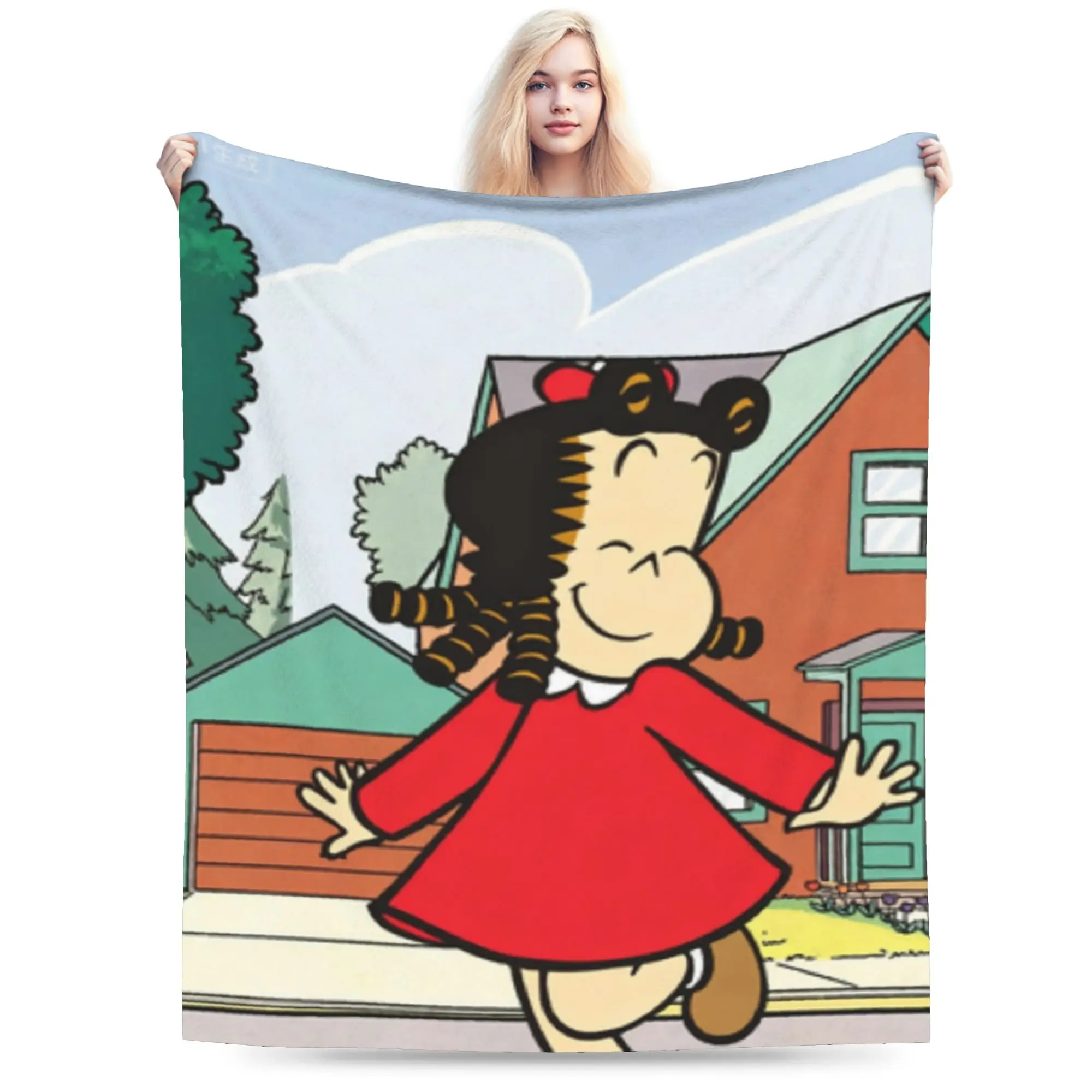 New Arrival Littles Lulus Blanket Soft Coral Fleece Plush  Comfortable Throw Blanket Machine Washable