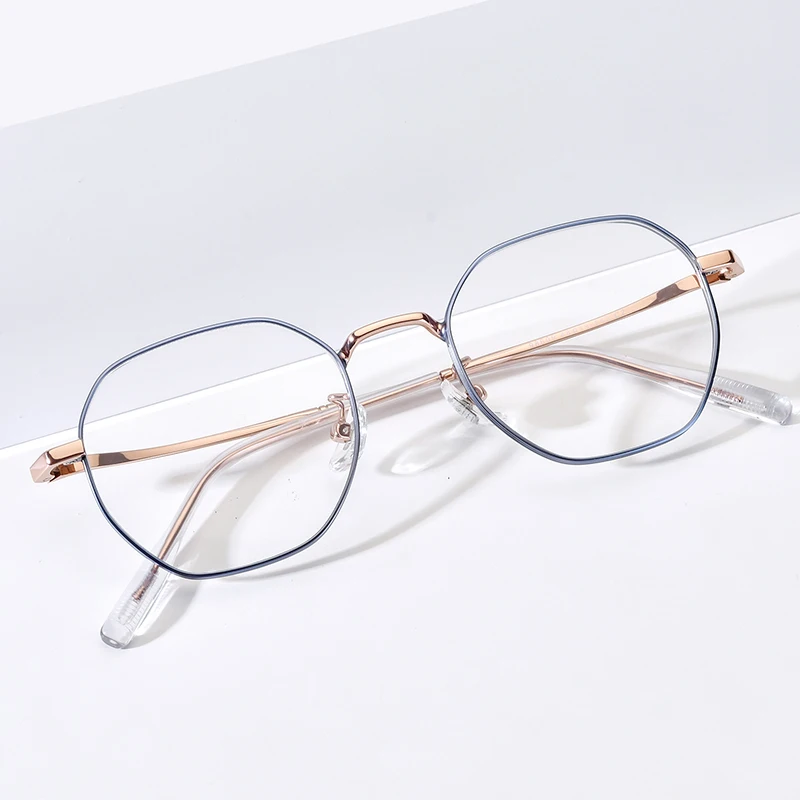 NIANZHEN Pure Titanium Eyeglasses Frame Men 2026 Polygon Brand Design Glasses Ultralight-Weight Retro Eyewear Spectacles 98609