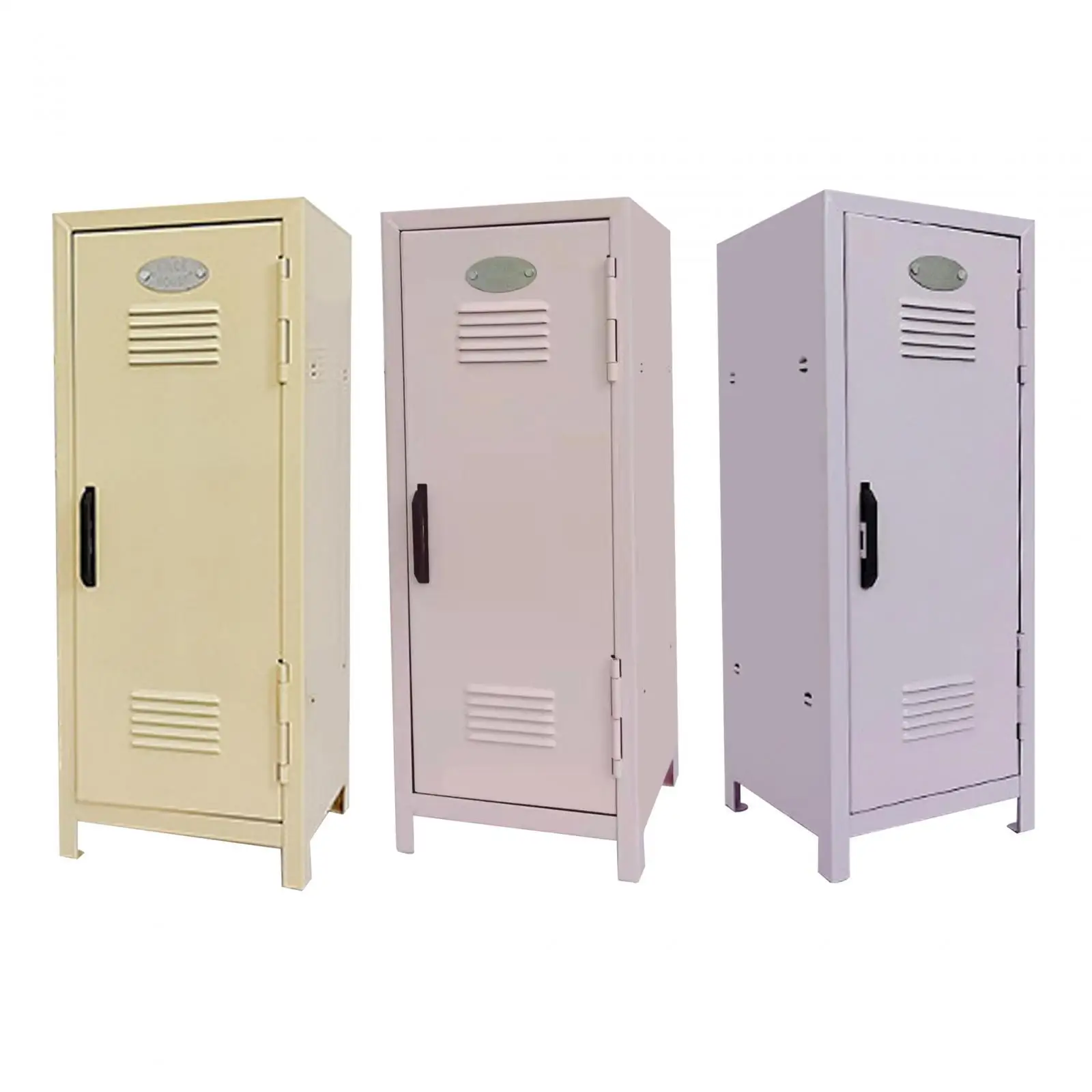 Makeup Storage Cabinet Multifunctional Two Layers Lockable Jewelry Cabinet for