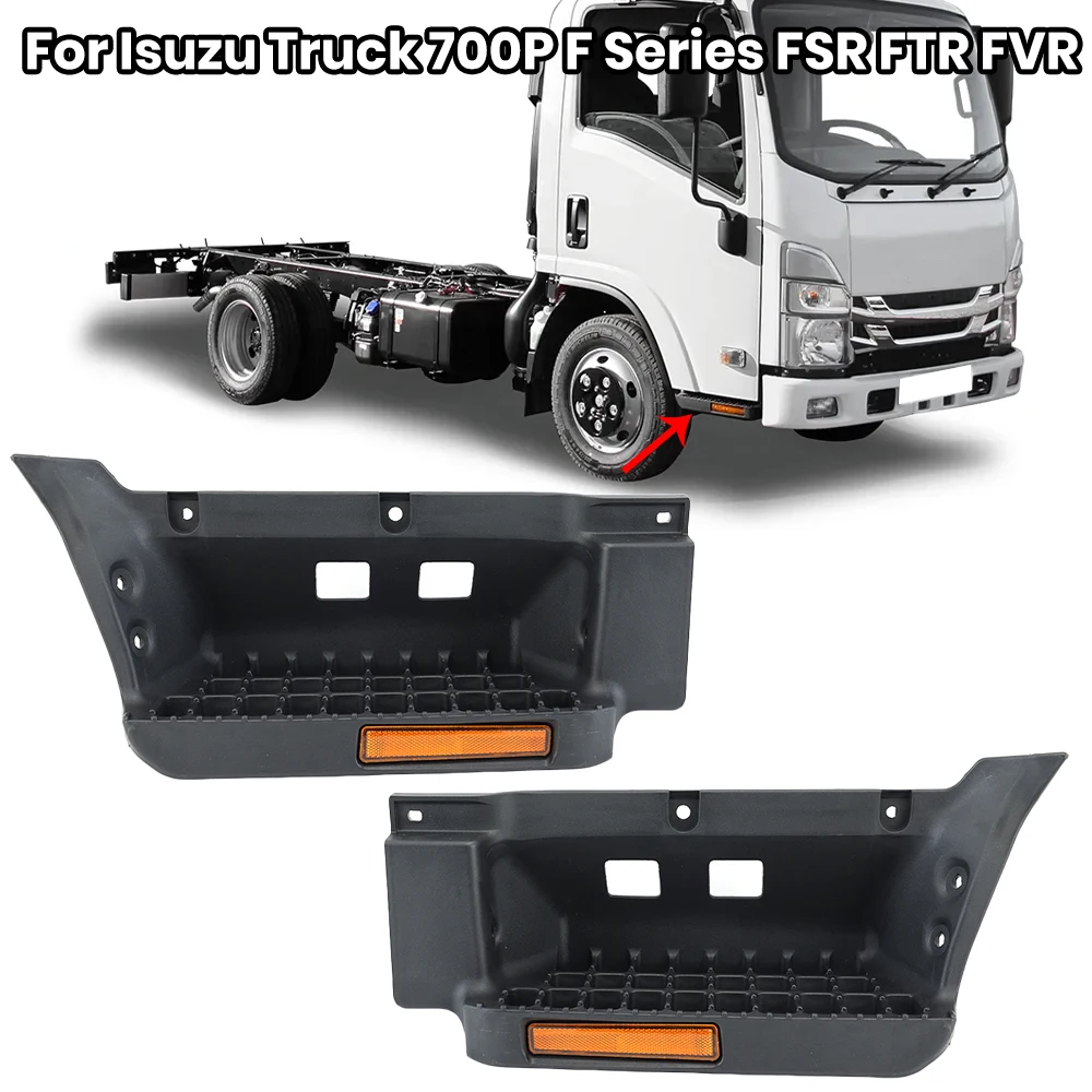 

Front Step Under Door for Isuzu Truck 700P F Series FSR FTR FVR Door Step ABS Black Replace Cars Accessories Spare Parts