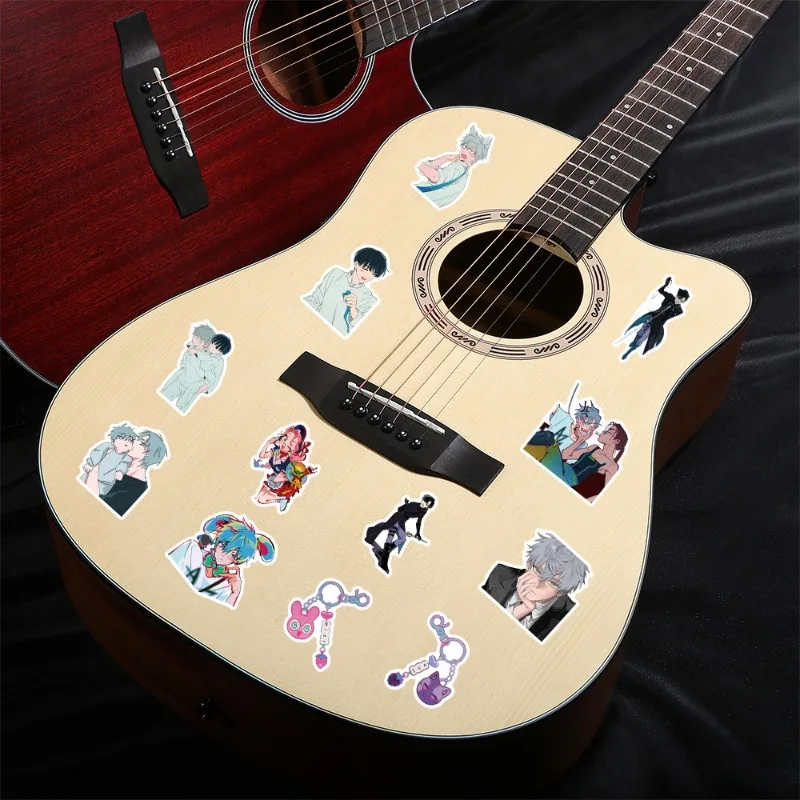 53pcs ALIEN STAGE Stickers Anime Waterproof Graffiti Decals Phone Laptop Luggage Bottle Skateboard Decoration DIY Sticker Toys