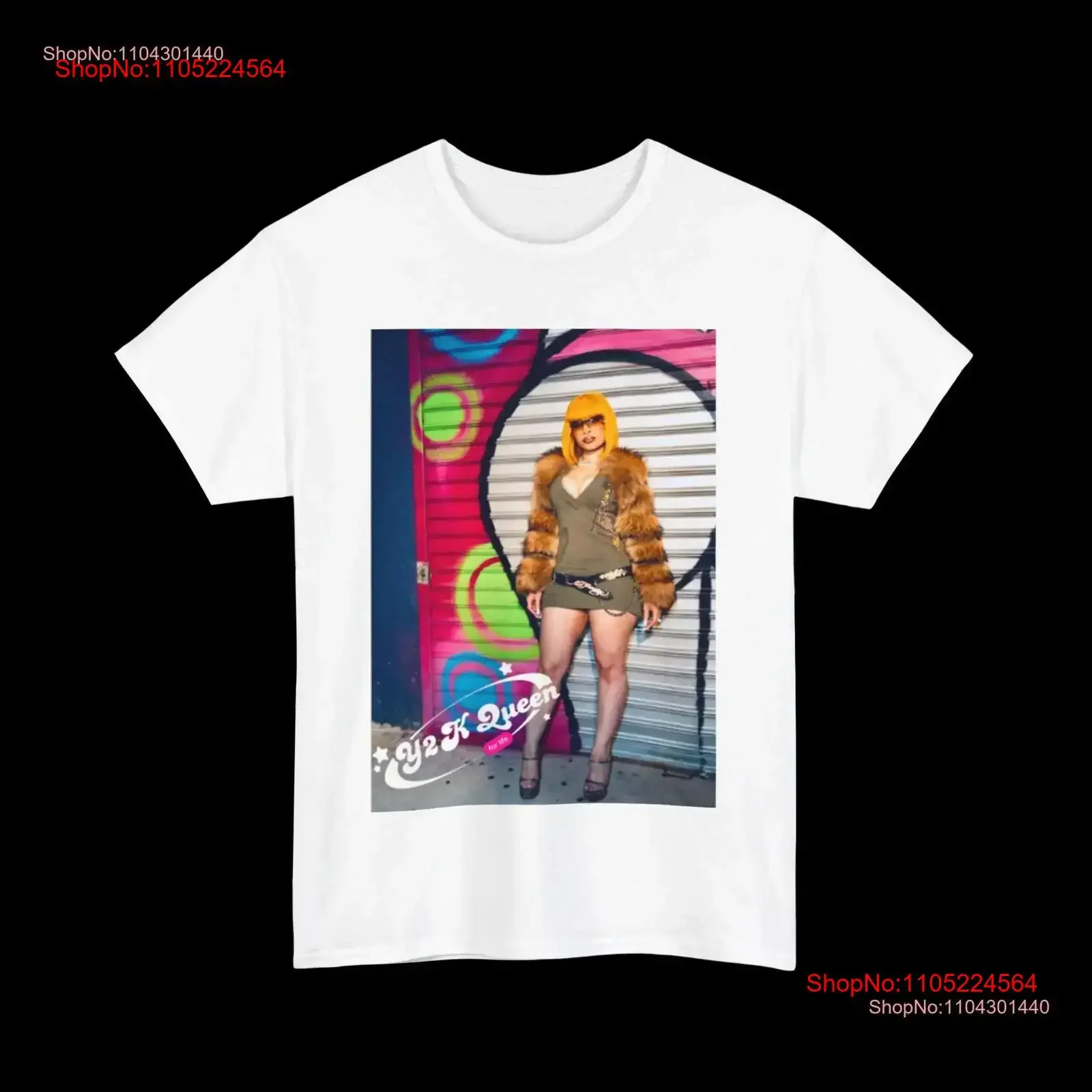 

Ice Spice Y2K Queen Тяжелая хлопковая футболка винтажный стираный топ для повседневной одежды homme Универсальная модельерская одежда
