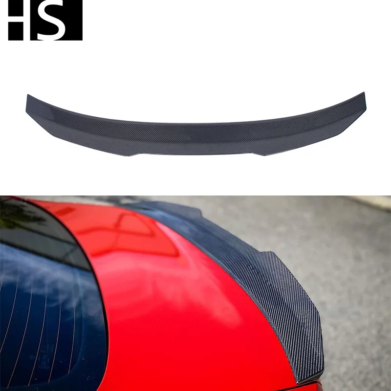 

Suitable for 21 BMW 4 Series G22/M4 G82 two doors, modified PSM carbon fiber rear spoiler