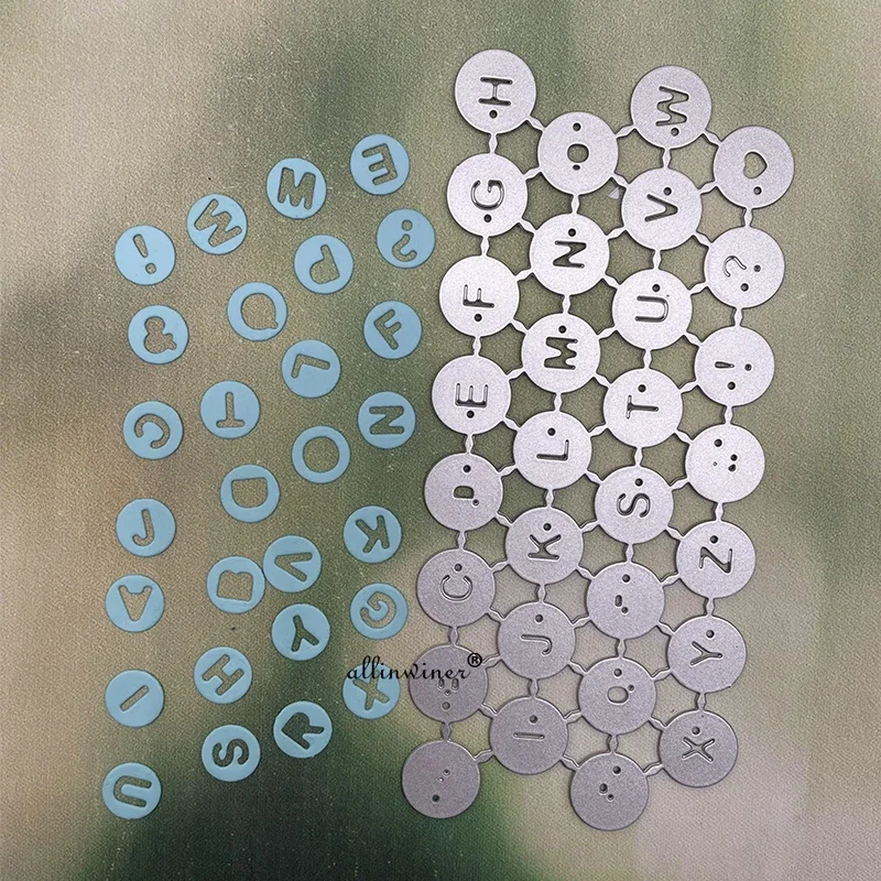 

Letter decoration Metal Cutting Dies for DIY Scrapbooking Album Paper Cards Decorative Crafts Embossing Die Cuts