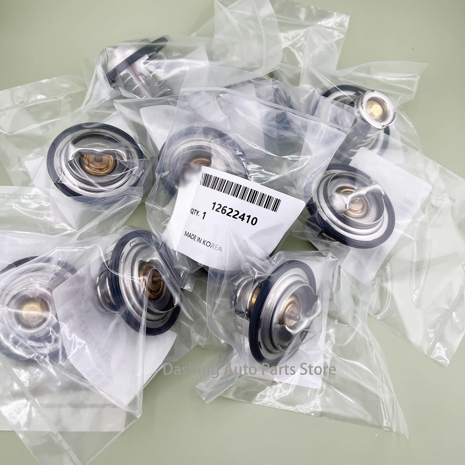 10X 12622410 Engine Coolant Thermostat For GMC Chevrolet Malibu Impala Cavalier Equinox Buick LaCrosse Regal Pontiac