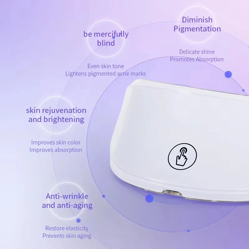 7-colour LED neck mask, view 5