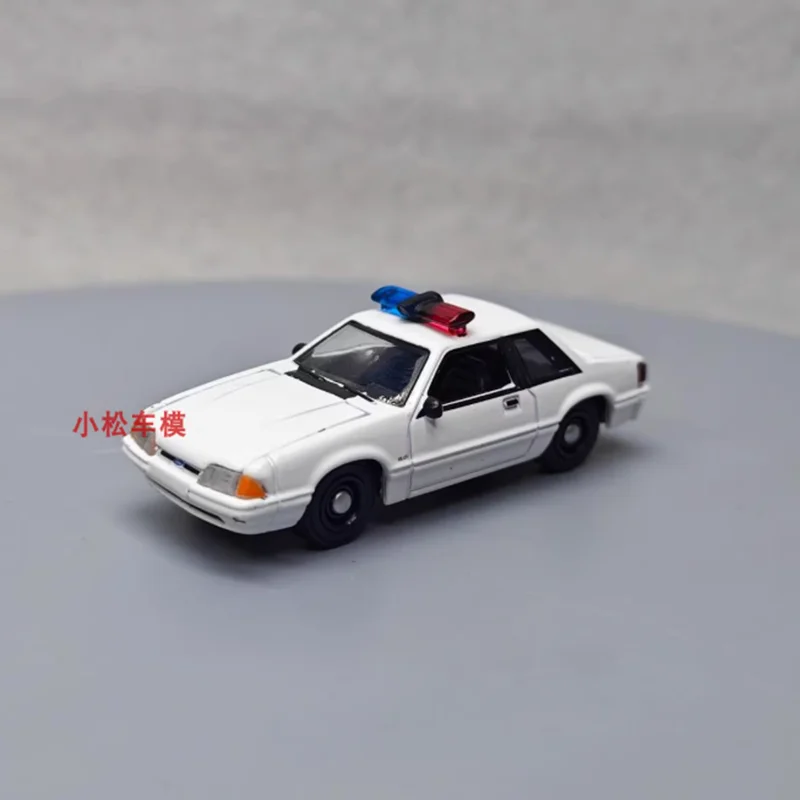 

Greenlight 1:64 1987, FORD MUSTANG SSP, модель автомобиля из сплава, классический сувенир для взрослых, подарок, статический дисплей