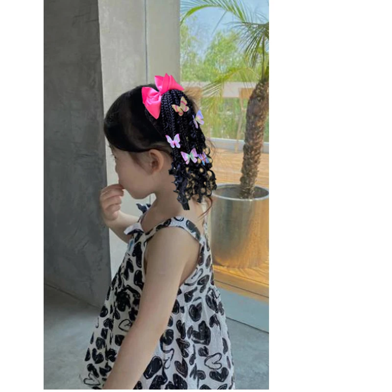 Рисунок 6 - Детские наращивание волос с косой