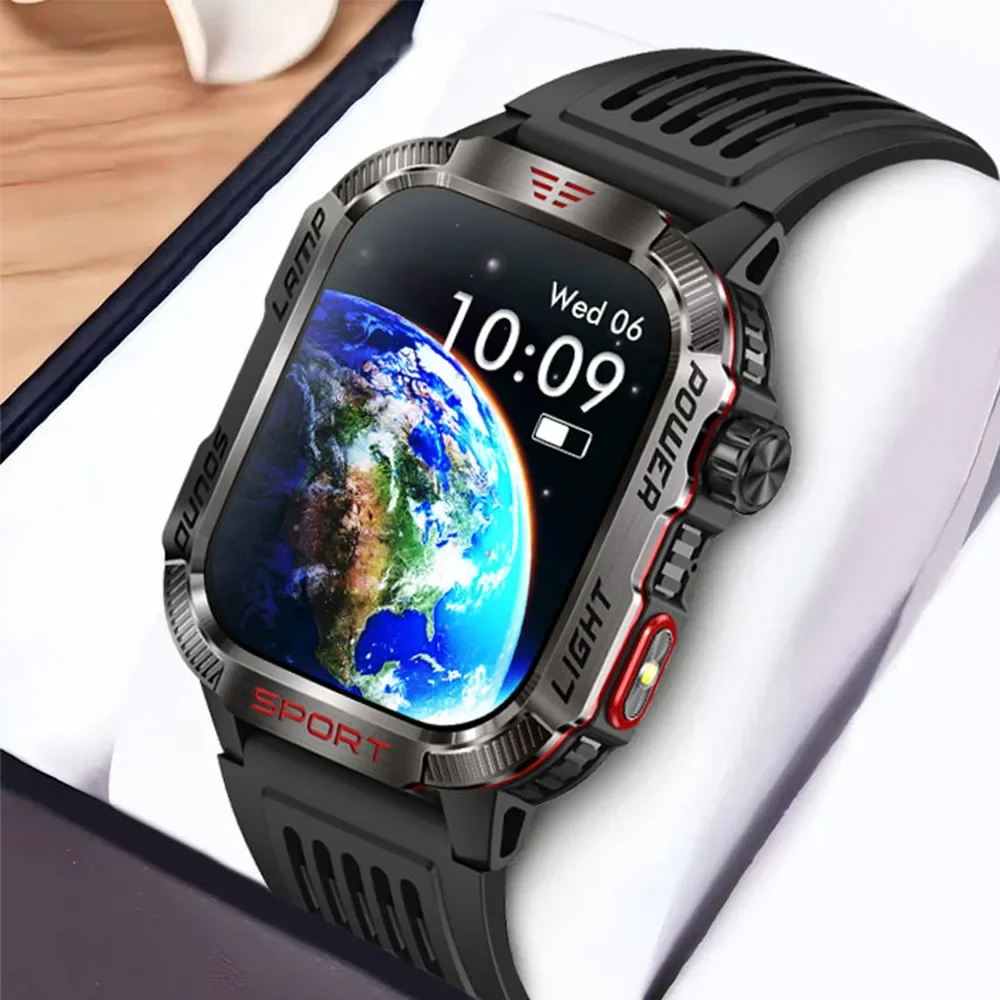 

2024 New Men's/Women's Smartwatch 2.01-inch 240*296 IPS Full Screen Touch 600mAh Battery Bluetooth Call Sports Sleep Monitoring