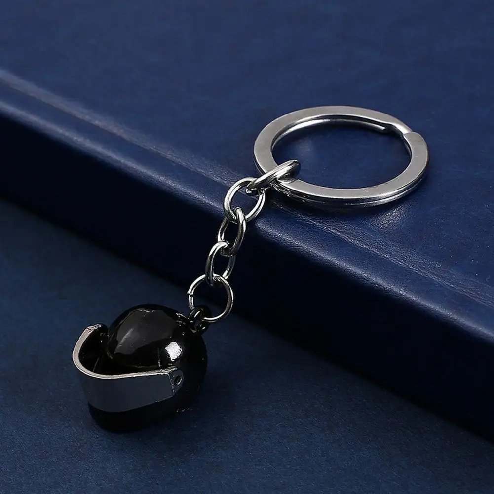 

Personalized Bag Charm Mini Motorcycle Helmet Keychain Pendant Helmet-shaped Key Holder Charm Motorcycle Car Accessory for Bags